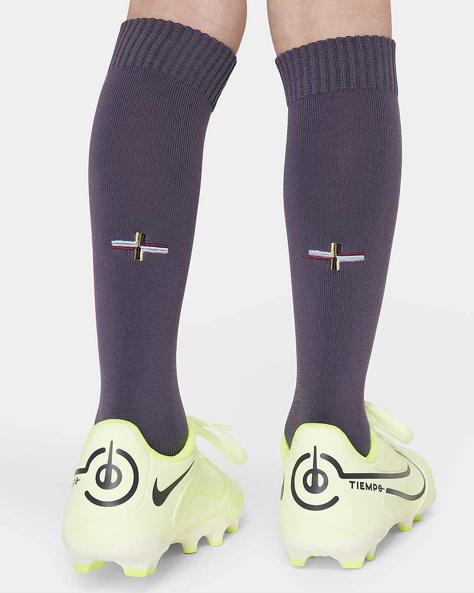 Nike england away deals socks junior